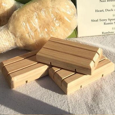 Handcrafted Wooden Soap Dish 